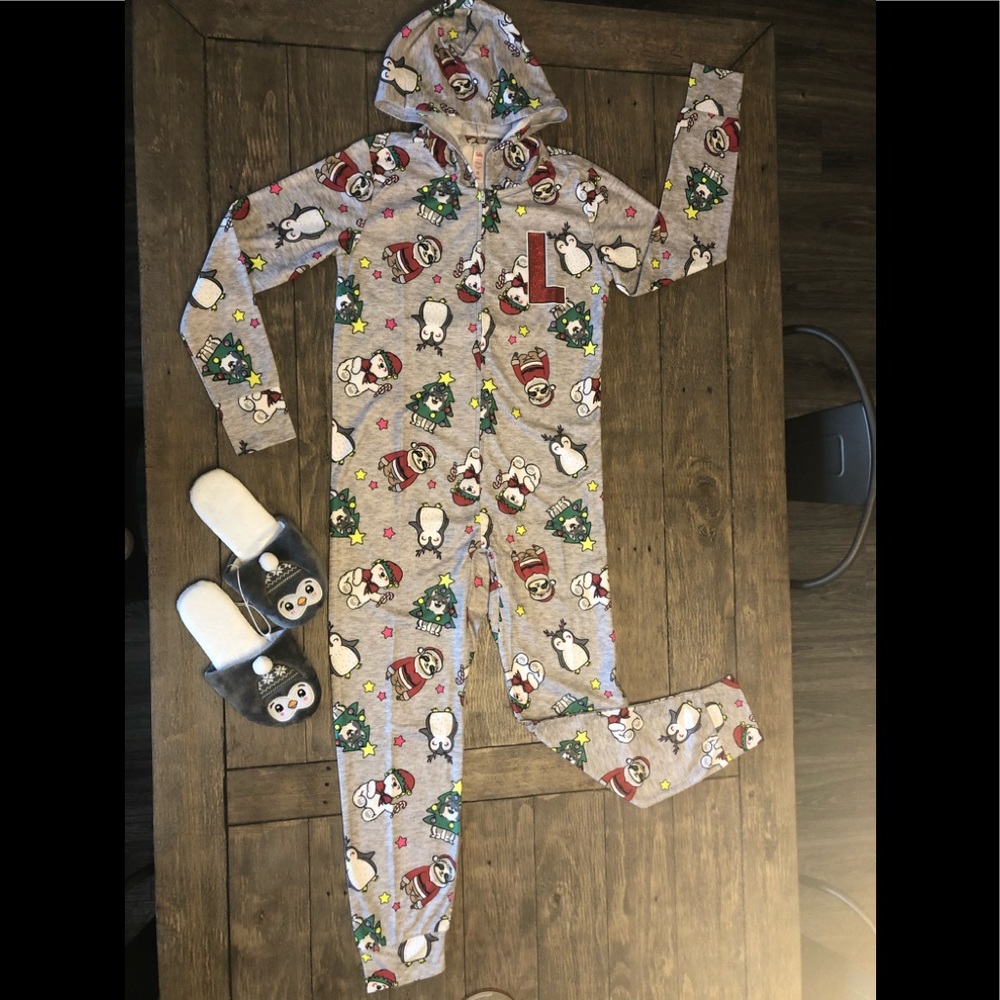 Justice onesie pajamas